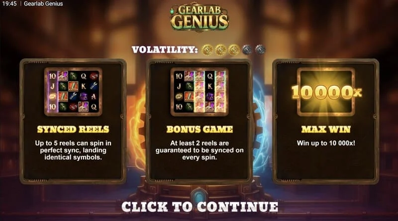 Gearlab Genius - δωρεάν περιστροφές Spark of Genius